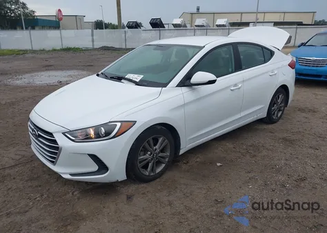 2018 Hyundai Elantra Sel z USA, uszkodzony, nr VIN 5NPD84LF9JH234613